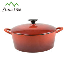 Cast iron cookware / enamelled casserole/hot pot/ dutch oven